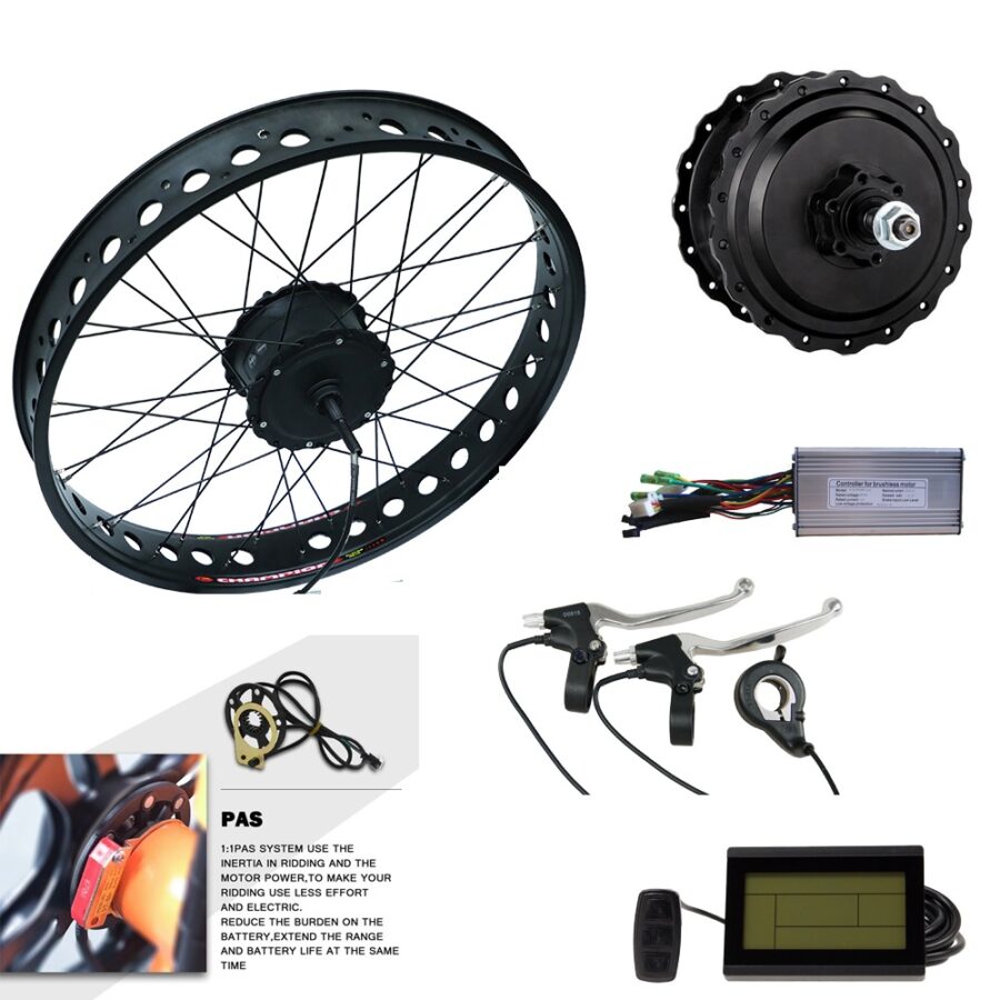 Hub Motor 500w 48v Fat Bike 20×40 eBikelettrica